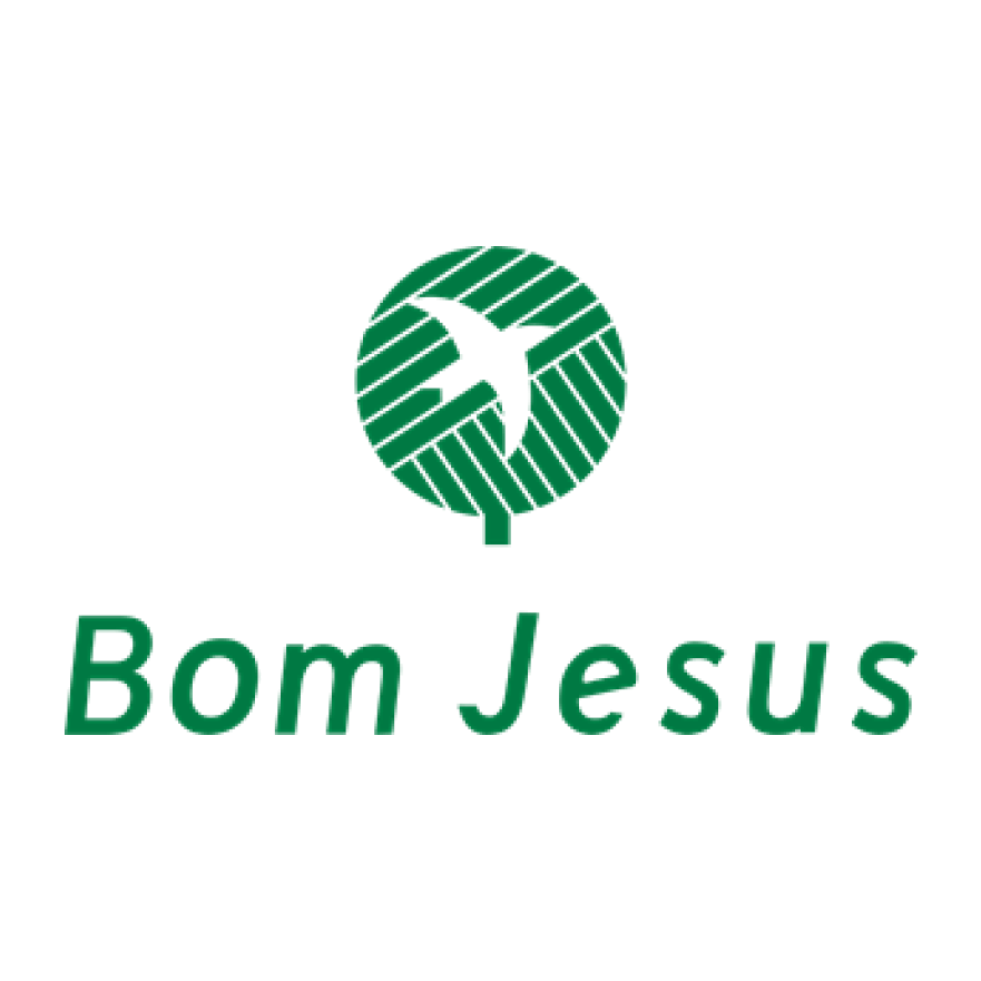 Logotipo do colégio Bom Jesus que é ou já foi um cliente da Eletron