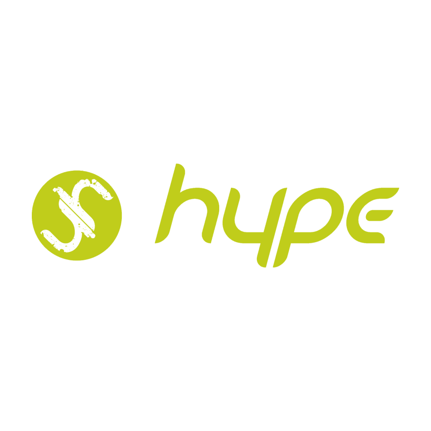 Logotipo da academia Hype que é ou já foi um cliente da Eletron